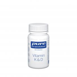 Pure Encapsulations Vitamin K & D Kapseln