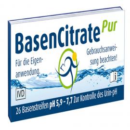 Basen Citrate Pur Teststr.pH 5,9-7,7 n.Apot.R.Keil