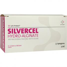 Silvercel Hydroalginat Tamponade 2,5x30,5 cm