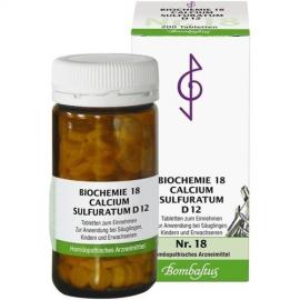 Biochemie 18 Calcium sulfuratum D 12 Tabletten